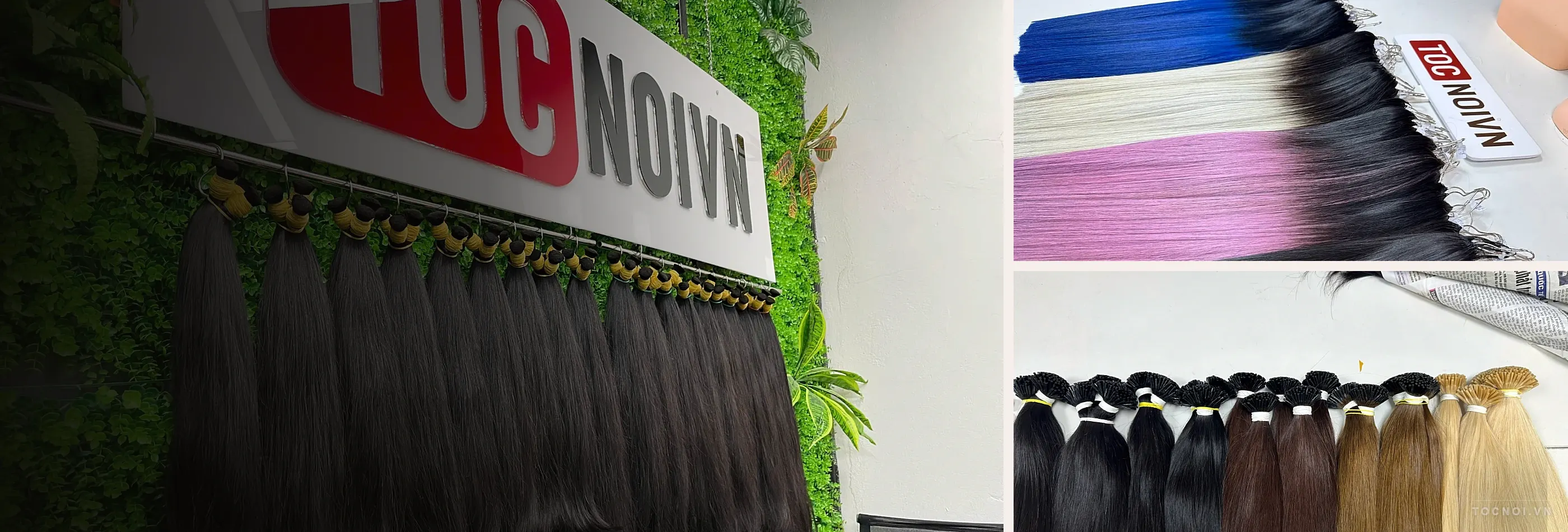 Mẫu tóc nối dài tự nhiên