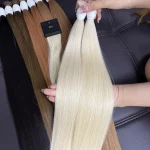 Tóc Nối Chùm Tẩy/Nhuộm Màu – Tóc Thật 100%, Đủ Độ Dài 40–70cm