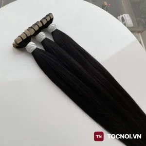 Tóc Nối Tape – Tóc Thật 100%, Đủ Độ Dài 40-70cm