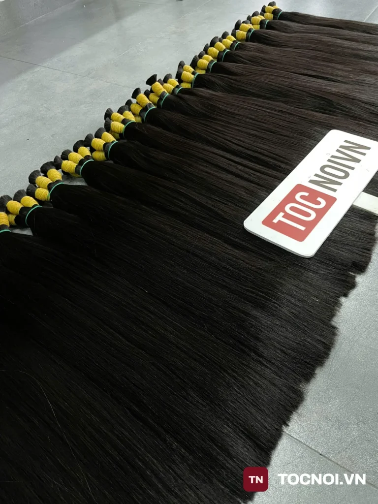 Tóc Nối Chùm 50cm – Tóc Thật 100% (Độ Dài Bán Chạy)