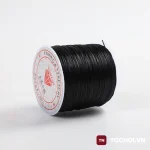Chun Nối Tóc (Chỉ Dệt Tóc) Co Giãn – Cuộn 50m, 3 Màu Đen/Nâu/Trắng