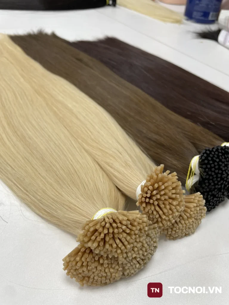 Tóc nối sáp màu theo yêu cầu