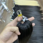 Tóc Nối Lông Vũ 9D 60cm – Tóc Thật 100% Dài Bồng Bềnh