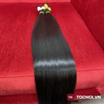 Tóc Nối Chùm 67g – Tóc Thật 100% Tự Nhiên, Dày Mượt, Đủ Độ Dài 40–70cm
