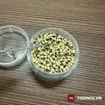 Hạt Nối Tóc Nano Ring – Gói 1000 Hạt, 3 Màu Đen/Nâu/Vàng