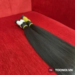 Tóc Nối Chùm 67g – Tóc Thật 100% Tự Nhiên, Dày Mượt, Đủ Độ Dài 40–70cm